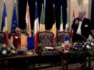 L'intervention du Souverain Grand Commandeur après le discours de Ngawang Samten