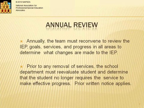 Advocacy for Special Education Training - Implementation of the IEP, Follow Up, and Progress Monitoring. 3