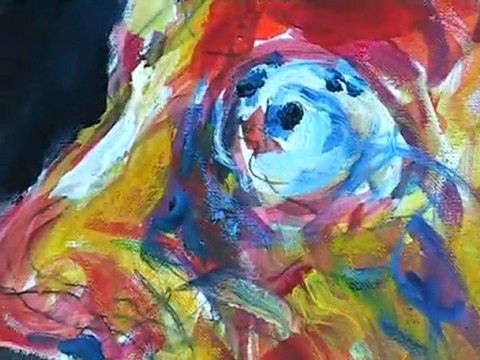 Roland Salti, Peintre. Festival d'art contemporain de Saint-florent-sur-Auzonnet 2011