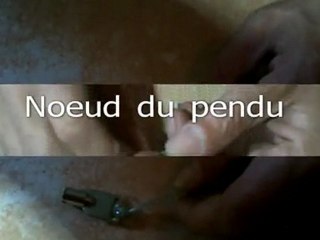 noeud de pêche et raccord tresse fluorocarbone