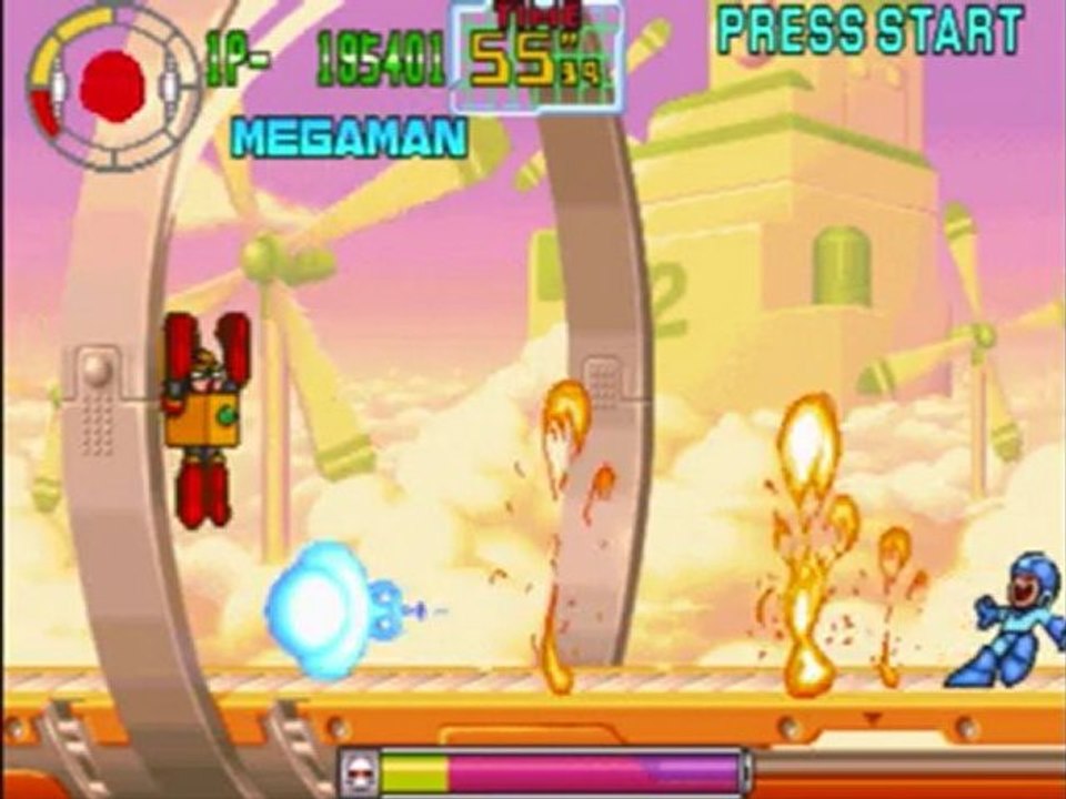 Let's Play Megaman The Power Battle #1 Megaman Destroys Yellow Devil