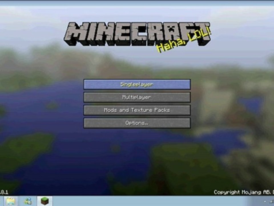 Tuto sauvegarde Minecraft