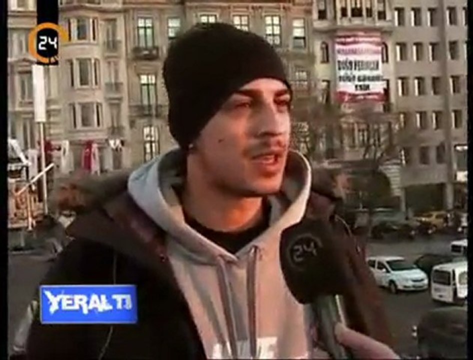 Norm Ender - Yeraltı Röportajı (Kanal 24)