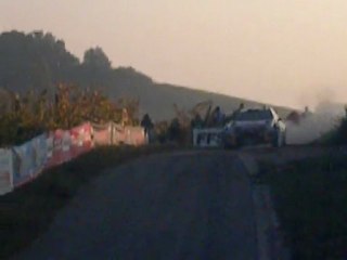 Sebastien Loeb au rallye de france 2011 vendredi 30 septembre 2011
