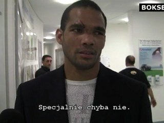 Yoan Pablo Hernandez after facing Steve Cunningham