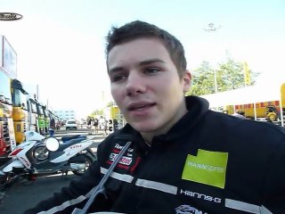 Florian Marino, interview à Magny Cours, 2011