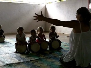 A l'école de musique...