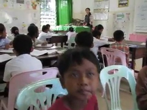 Les premiers cours avec Sambath. (2)