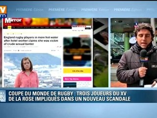 Mondial de rugby : scandale chez les Anglais