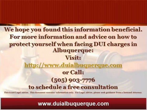 Albuquerque DUI Attorney Gives you Tips on how to Avoid a DUI