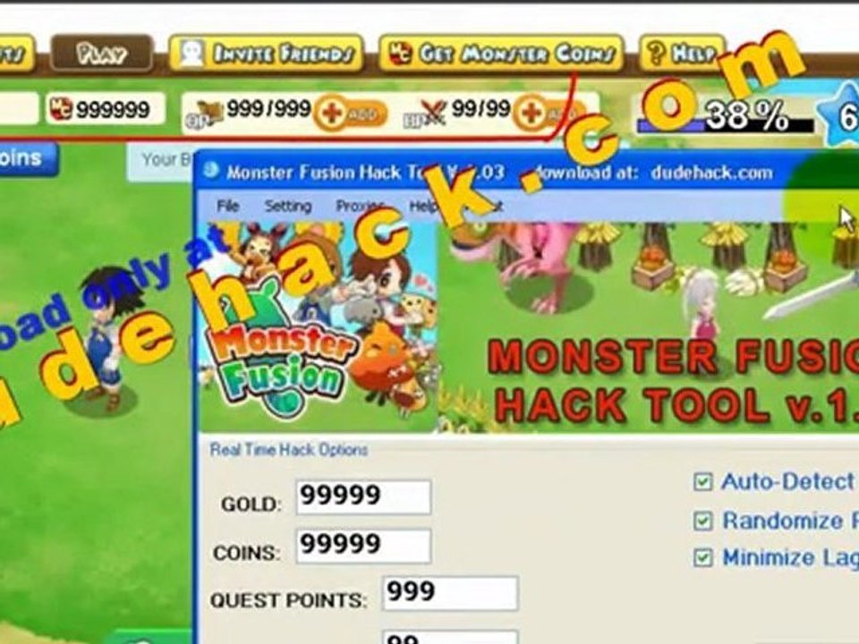 (Cheats) Monster Fusion Cheats on Facebook (Monster Fusion Facebook Cheats V.1.02- Latest Cheats)