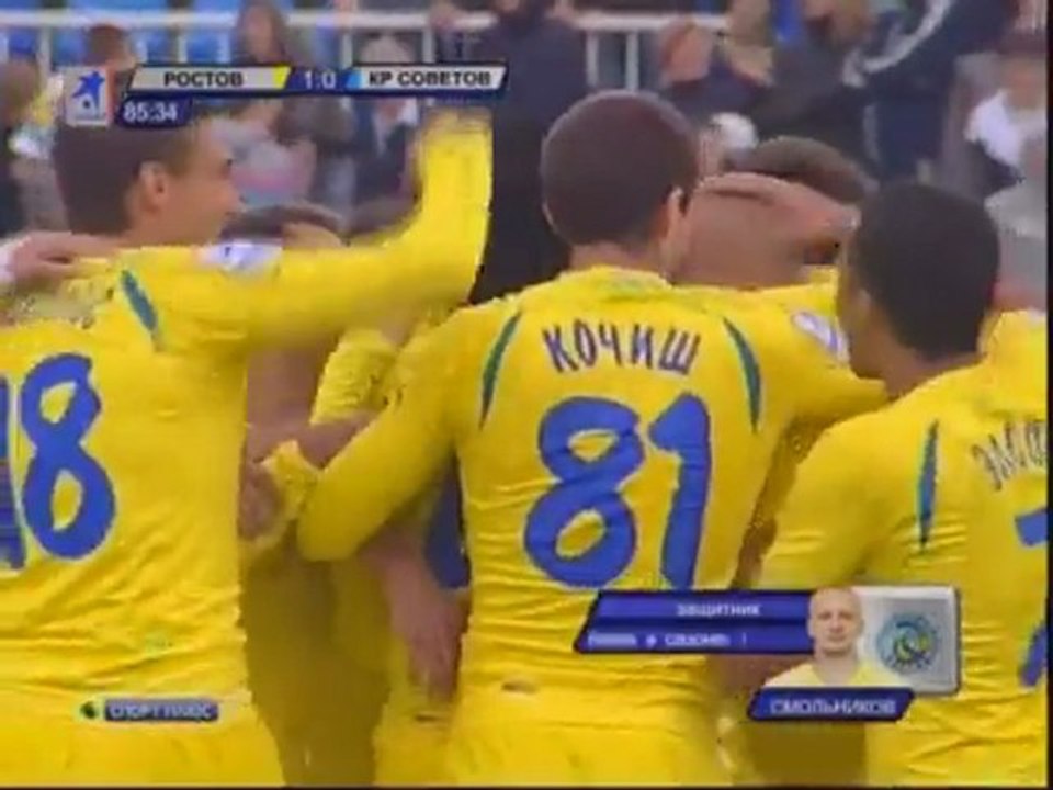 Amazing goal Smolnikov! (Rostov) @ Игорь Смольников Ростов — КС