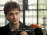Daniel Radcliffe talks with J.K. Rowling