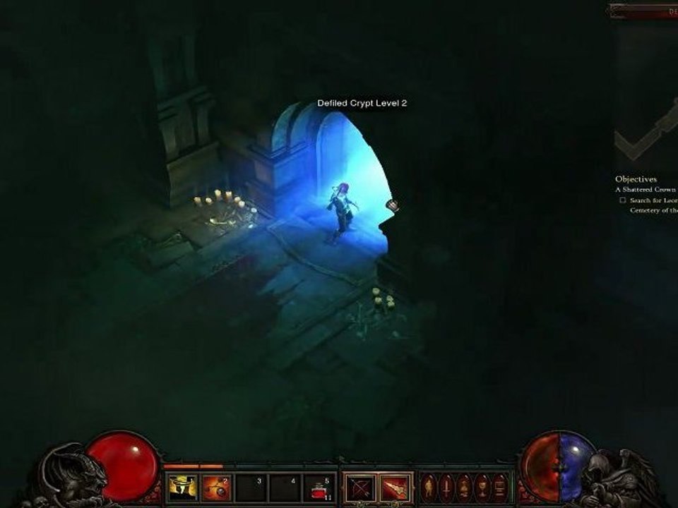 Diablo 3 - Beta Gameplay 'Crypta' [HD]