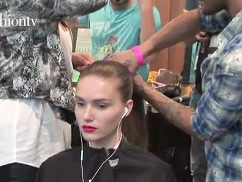 Nicole Farhi Hair & Makeup, London Fashion Week Spring 2012