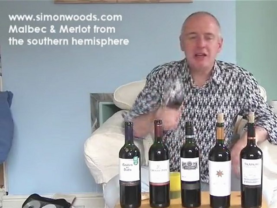 Simon Woods Wine Videos: Merlot & Malbec from the ...
