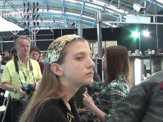 Topshop Unique Hair & Makeup London Fashion Week Spring 2012