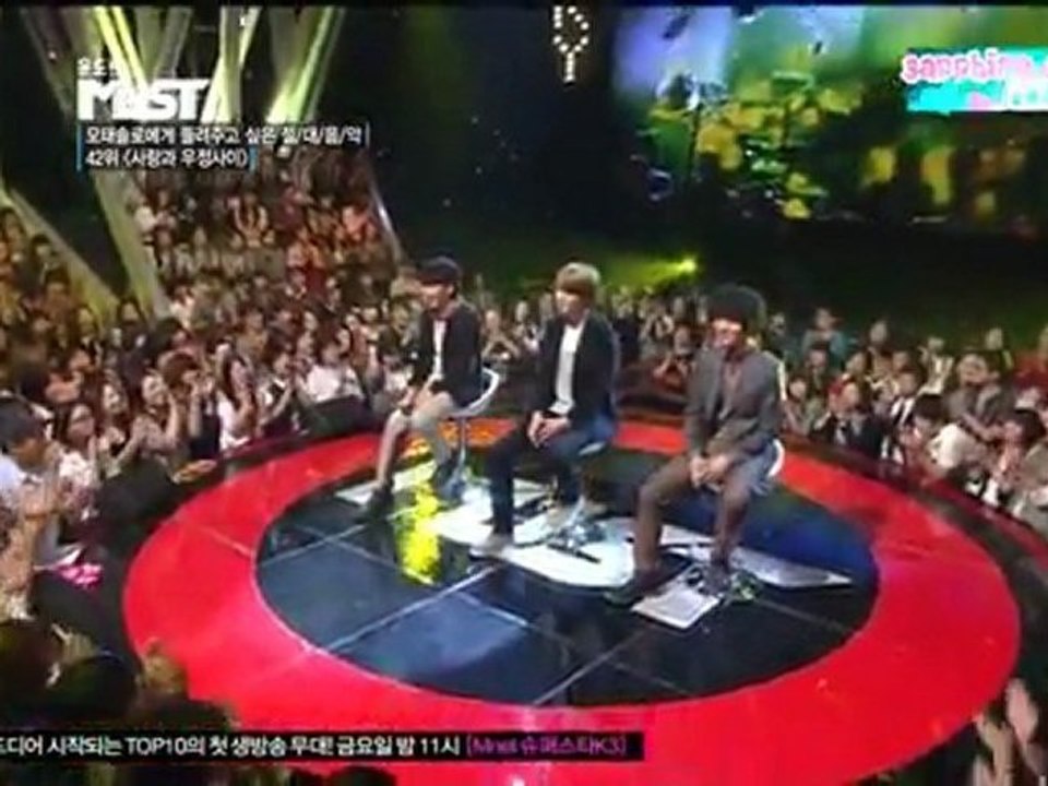 [Vietsub] 27/09/11 |\/|U$T - Super Junior K.R.Y Singing "Between Love and Friendship" [s-u-j-u.net]