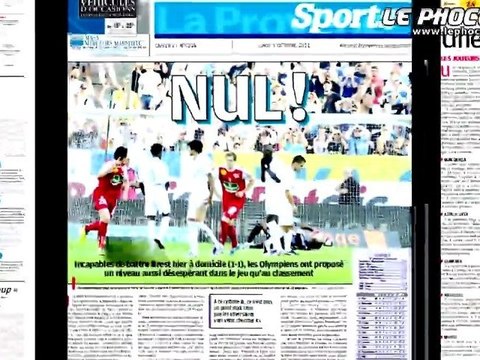 Quand la presse enfonce l'OM...
