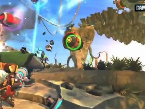 Ratchet & Clank : All 4 One - Octomoth Gameplay