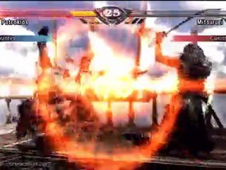 Soul Calibur 5 Demo - Top French Players - Patroklos VS Mits