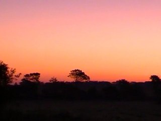 Lever du soleil bretagne ploudaniel 02 10 11