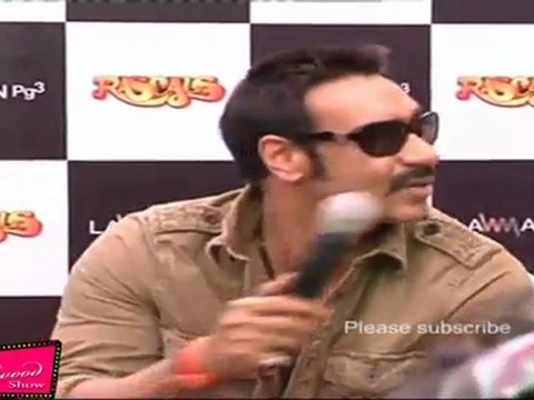 Ajay Devgan Promotes 'Rascals' Movie At Lawman Store