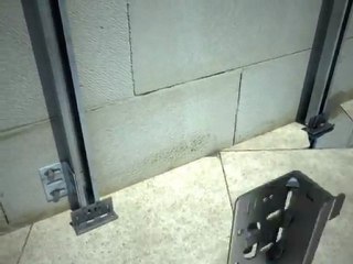 Ventilated facade SB Fijaciones 300-25/90º system