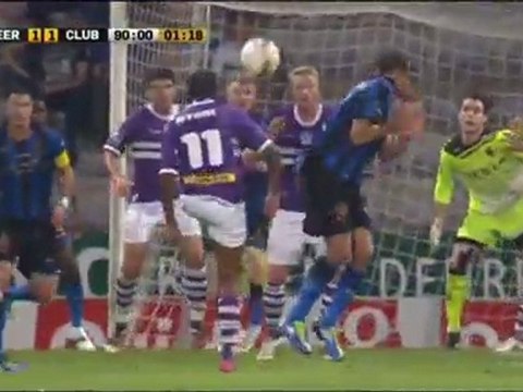 Le FC Bruges laisse filer deux points à Anvers