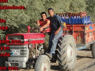 Gülşehir Yeşilyurt köyünde bağ bozumu