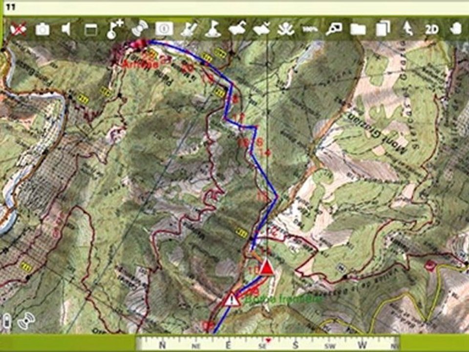 Enregistrer et suivre une trace avec le GPS Extrem'Sud by Gandini Maroc