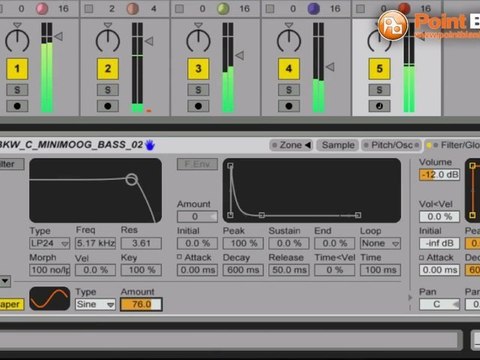 Ableton Live Tutorial - Shaping Sounds in Sampler