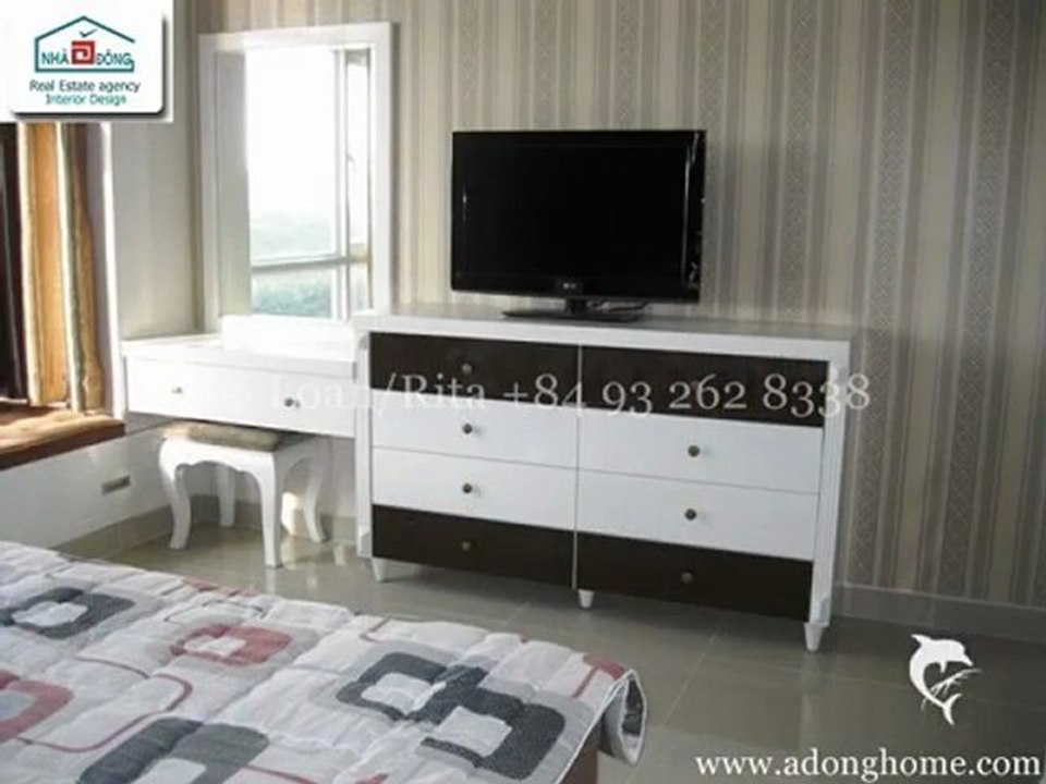 Riverside apartment for rent in Ho Chi Minh City 1400$/month.
