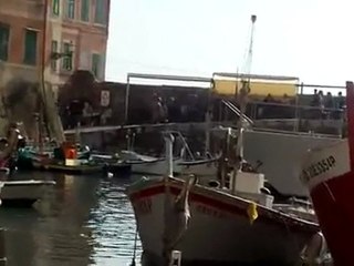 camogli i gozzi e il cormoirano di josepht