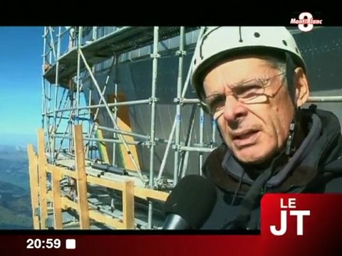 Le refuge de Goûter prend forme !