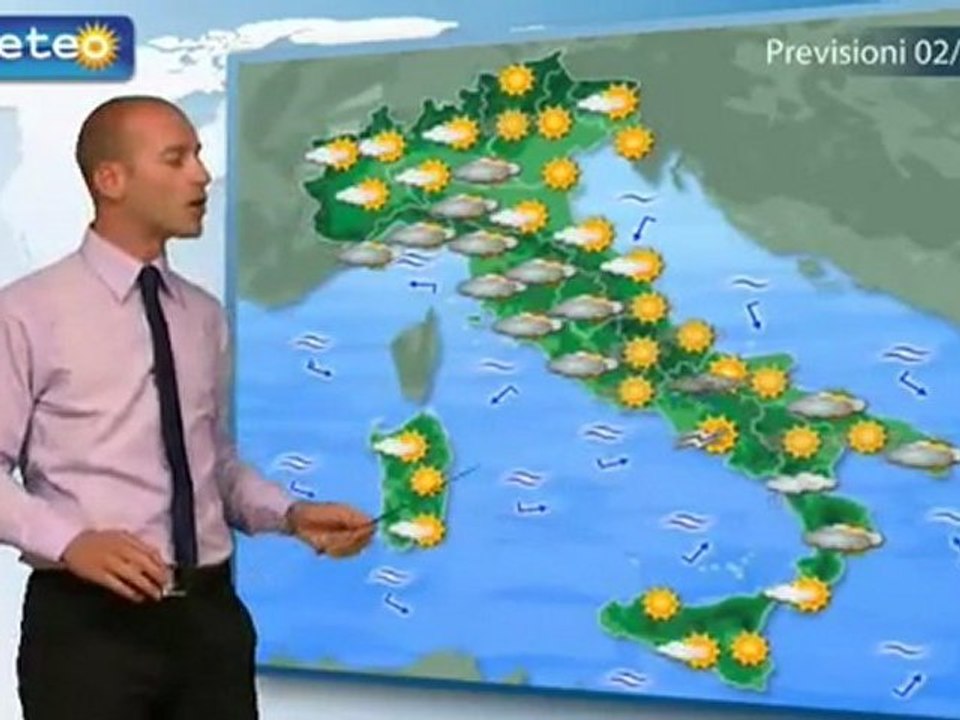 Meteo Italia 2/07/2011 - Previsioni by ilMeteo.it