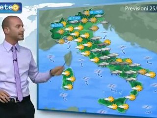 Meteo Italia 25/07/2011 - Previsioni by ilMeteo.it