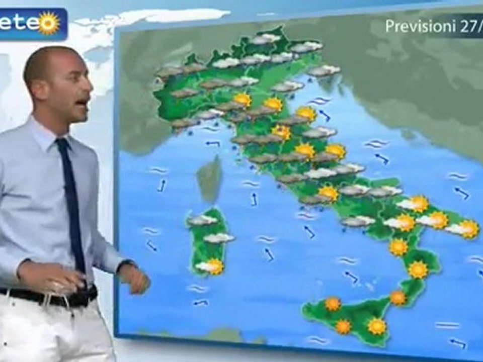 Meteo Italia 27/07/2011 - Previsioni by ilMeteo.it
