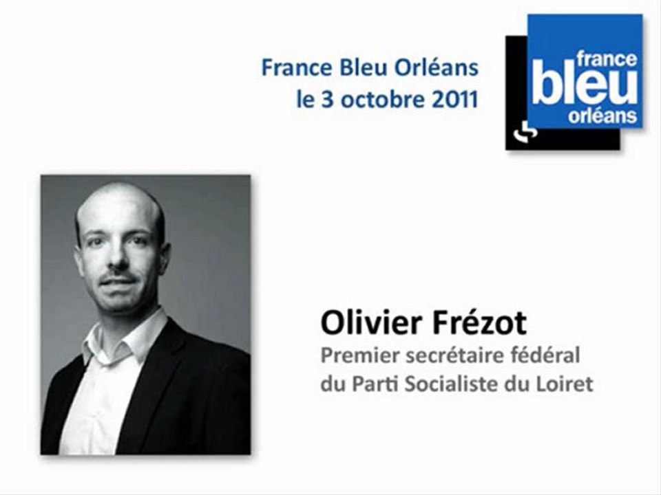 Olivier Frézot  Invité de France Bleu - 3 octobre