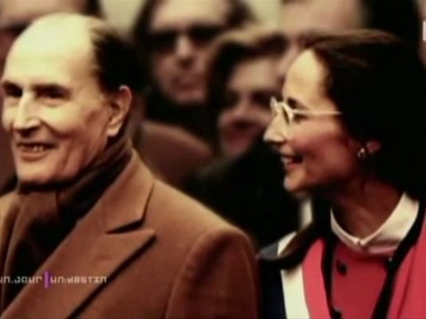 Ségolène Royal et François Mitterrand