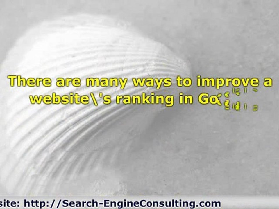 How to Improve Search Engine Rankings?