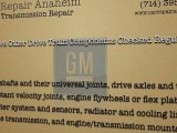 GM Transmission Repair Anaheim | GM Timing Belt Repairs Anaheim