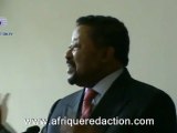 CONFERENCE DE PRESSE DE JEAN PING SUR LA CRISE EN AFRIQUE ET LA QUESTION LIBYENNE
