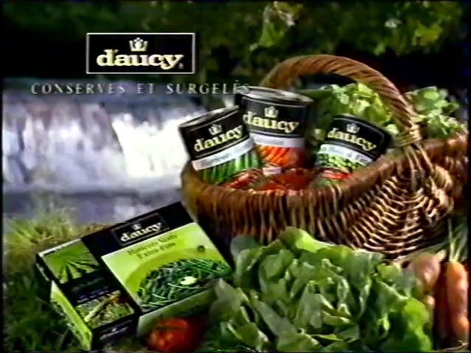 Publicité D'aucy 1998