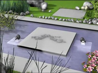 Video oase - water entertainment - piscine et jardin