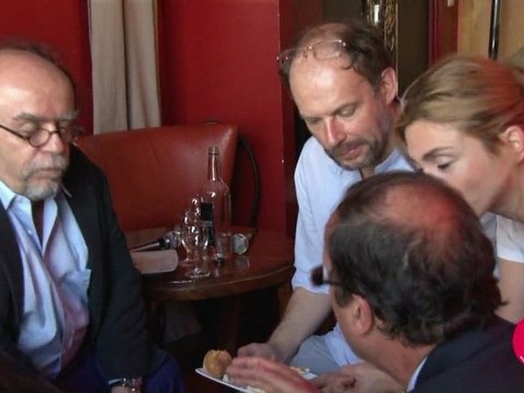 François Hollande rencontre des professionnels de la culture