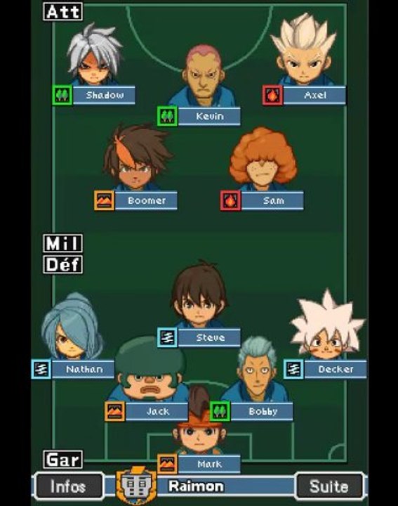 17) Amawalk Inazuma Eleven (DS) - Finale contre la Royal Academy