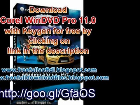 Corel WinDVD Pro 11.0 Multilingual Free Full Download With Serial Key (Keygen)