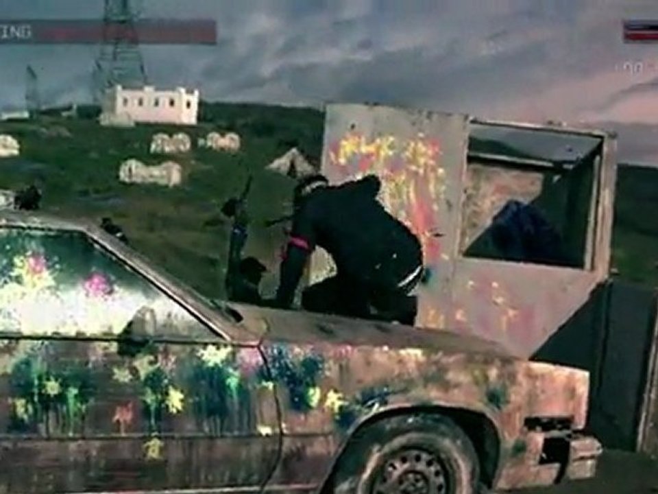 Du paintball en slowmotion