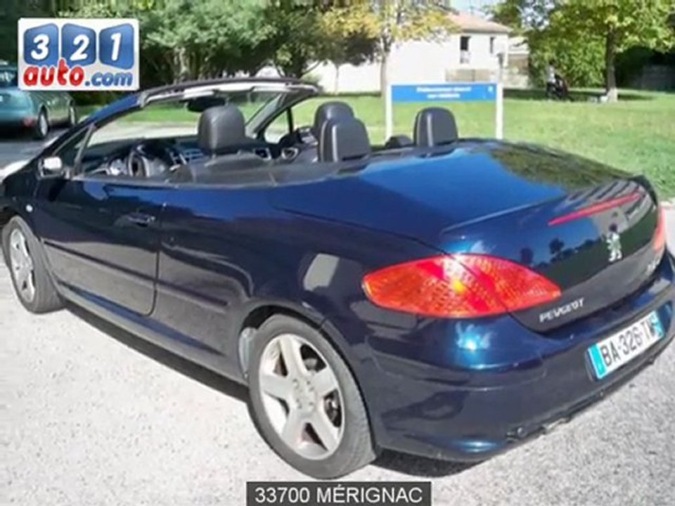 Occasion PEUGEOT 307 CC MÉRIGNAC